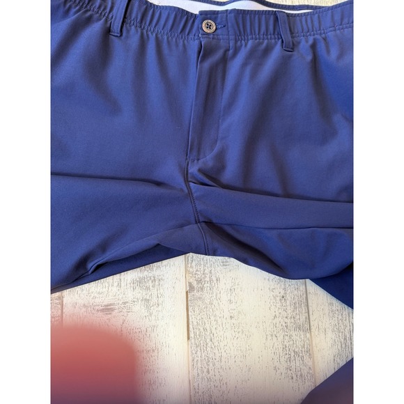 UNDER ARMOUR Mens Golf Pants 36x30 Blue Lightweight Performance Athletic Outdoor - Picture 8 of 11